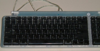 Keyboard reconfigured for DV!
